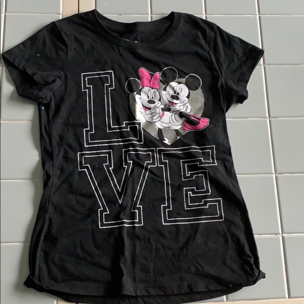 Mickey and Minnie love tee shirt